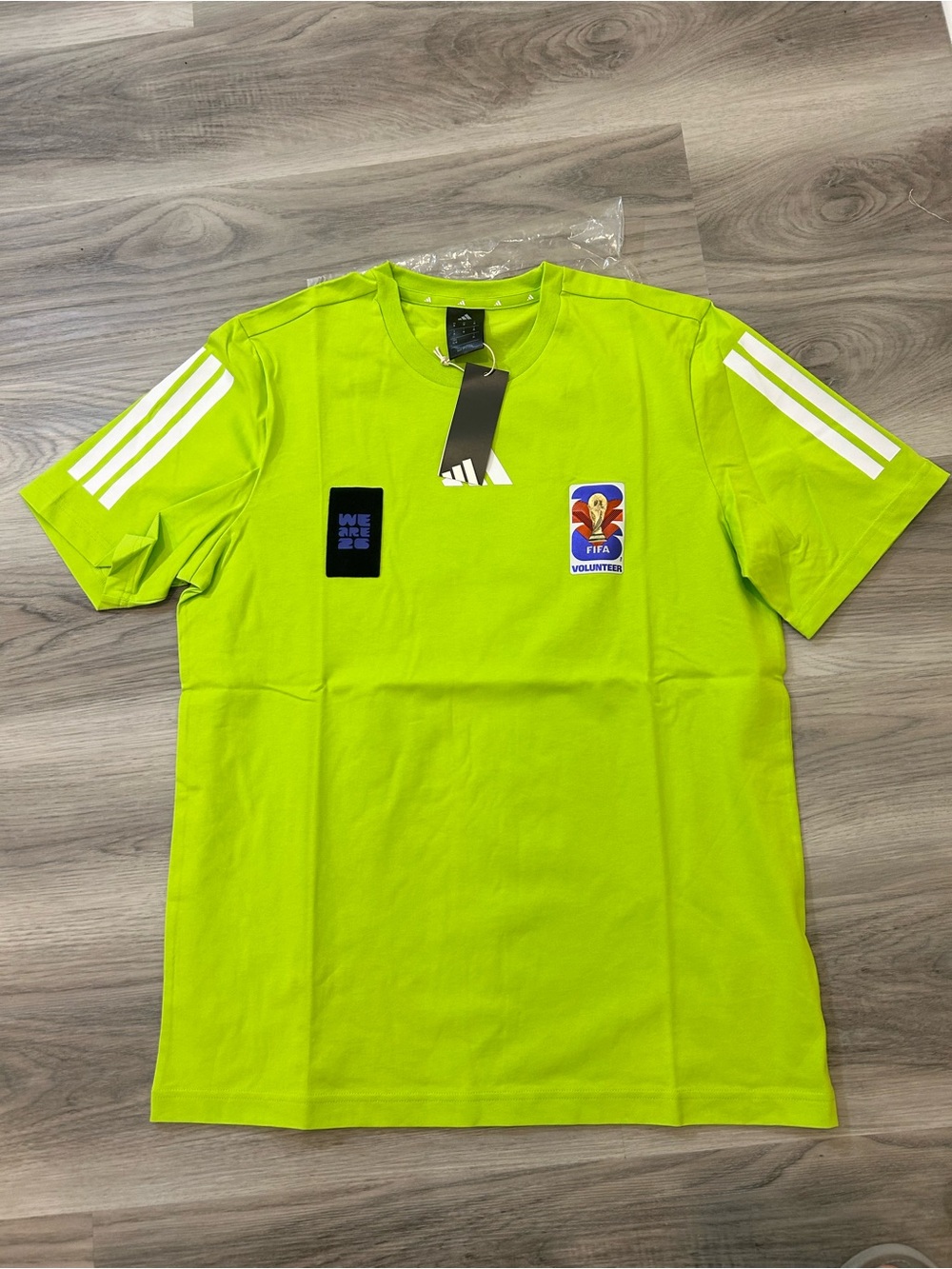 Adidas Men’s FIFA Lime Green Short Sleeve Tee